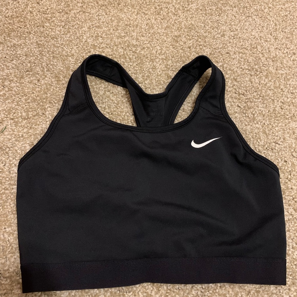 Nike Women's Black Racerback Sports Bra